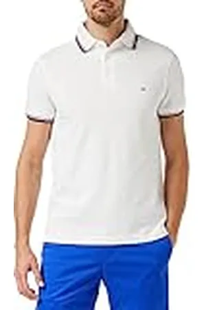 Tommy Hilfiger Hombre Polo de Manga Corta 1985 RWB Tipped Slim Polo Slim Fit, , M