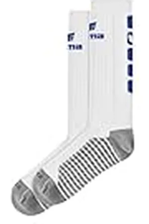 Erima 2181925 Calcetines, Unisex niños, Blanco/New Royal, 31-34