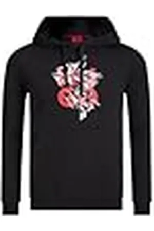 HUGO BOSS Daltorreson Sudadera, Black2, S para Hombre