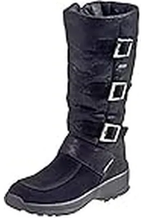 Manitu 990646, Botas de Nieve, Negro-Schwarz (Schwarz 1), 39