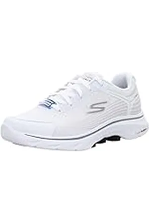 Skechers Go Walk 7 Alen, Zapatillas Hombre, White, 48.5 EU