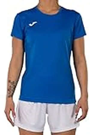 Joma Camiseta Deportiva Manga Corta Mujer , 6XS - 3XL - Mantiene Seco el Contacto con el Cuerpo, Ideal para Running o Gym - Combi