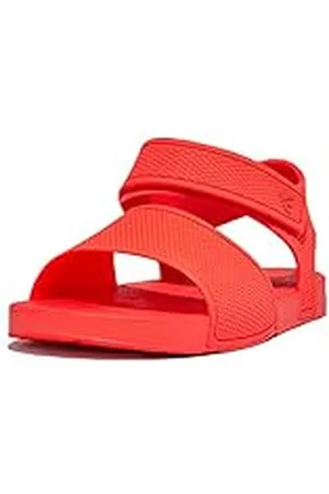 FitFlop Iqushion Kids Ergonomic Back Strap Sandal, Sandalia Unisex niños, , 24 EU