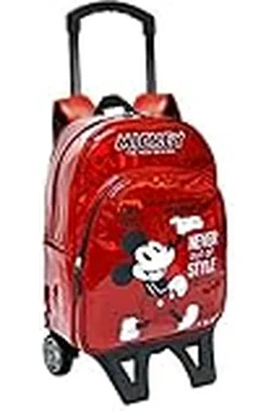 Disney Toy Bags Mochila Escolar con Ruedines Mickey Mouse/Mochila Mickey Mouse con Ruedas