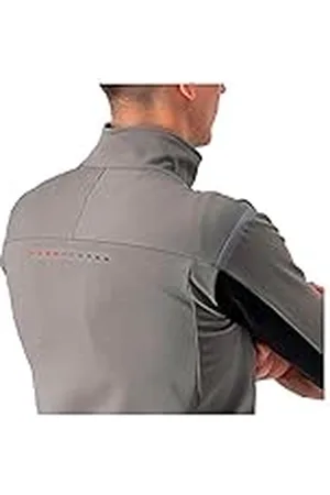 Castelli 4522512 GABBA RoS 2 Jacket Hombre NICKEL GRAY/TRAVERTINE GRAY Tamaño XL