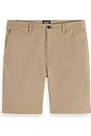 Scotch&Soda Core-Stuart-Cotton-Blend Twill Short Pantalones Cortos, , 34W para Hombre