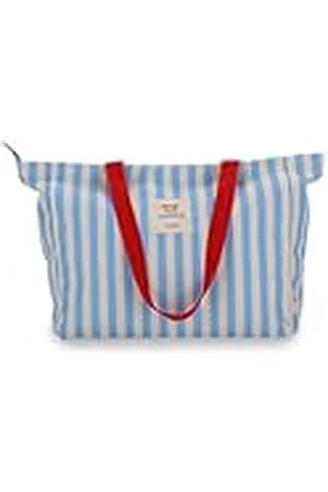 Mr Wonderful Mr.Wonderful - Bolsa de playa - Ready to do nothing - Bolsa de tela tipo tote bag de Algodón - Perfecta para ir a la playa - Cierre creamallera y bolsillo interior