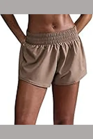 Nike One Dri-FIT DX6010 - Pantalones Cortos de Cintura Media con Forro para Mujer (7,5 cm)