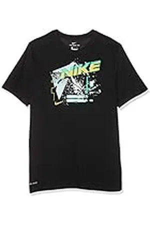 Nike M NK Dry tee SS Explode Camiseta de Manga Corta, Hombre, Black/Black