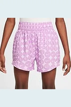 Nike One Pantalones Cortos De Cintura Alta para Niños Mayores (Niñas), , HF8235-532, XS