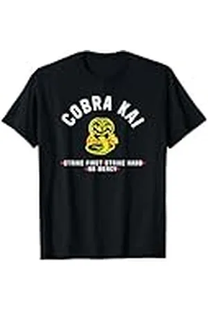 Cobra Kai Logotipo Moderno de Cobra Camiseta