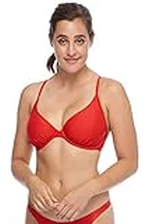 Body Glove Solo Traje de baño sólido con Aros D, DD, E, F Cup Bikini Top Parte Superior, , E para Mujer