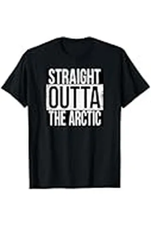 Straight Outta Words DIRECTO FUERA DEL ÁRTICO Camiseta
