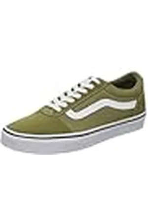 Vans Filmore Decon, Zapatillas Hombre, Suede/Canvas Olive/White, 41 EU