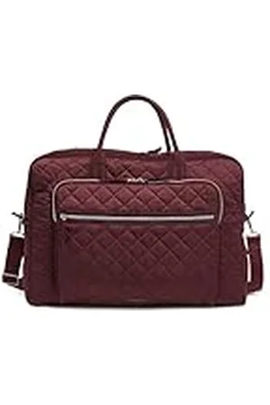 Vera Bradley Iconic Performance Grand Weekender - Bolsa de Viaje para Mujer, Color Gris Tranquilo, Talla única, , Talla única, Bolsa de Viaje Performance Twill Grand Weekender