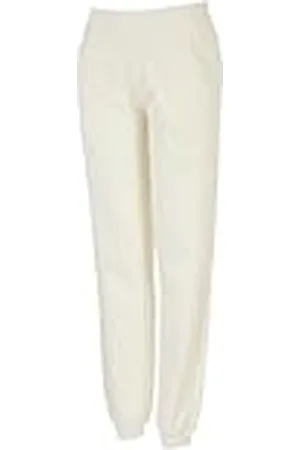 Emporio Armani Fuzzy Fleece Pants with Cuffs Pantalones Deportivos, , XS De Las Mujeres