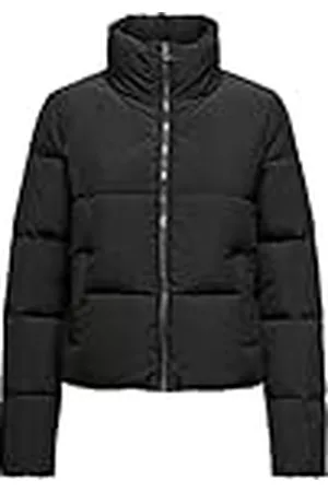 ONLY Onldolly Short Puffer Jacket Otw Noos Chaqueta, Negro, XS Mujeres