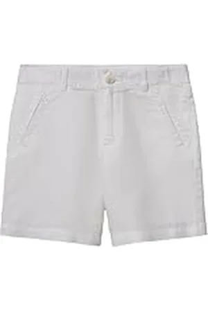 Benetton Short 43wbg901g Pantalones Cortos, Color Blanco, 3 años Niños y Adolescentes