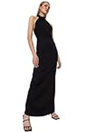 Trendyol Women Fitted Knit Evening Dress Vestido de Noche de Punto Ajustado Maxi Shift para Mujer, , 34