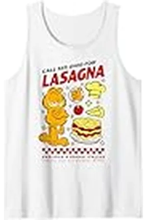 Garfield Garfiled - Gato lasaña Camiseta sin Mangas
