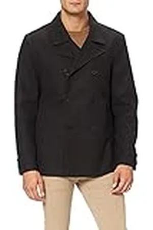 Urban classics Classic Pea Coat Chaqueta, , L para Hombre