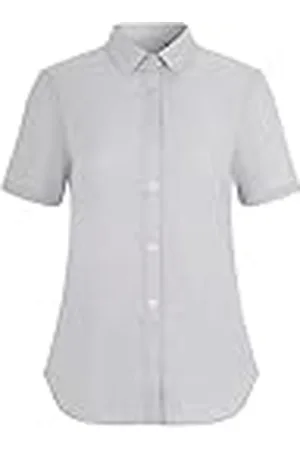 Velilla 405025S; Camisa Oxford Stretch Manga Corta Mujer; Color ; Talla XL