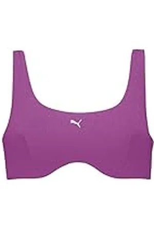 PUMA Jaquard Scoop Parte Superior del Bikini, , L De Las Mujeres