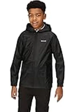 Regatta Chaqueta para niños Stormbreak con costuras selladas impermeables y con capucha Jackets Waterproof Shell, Unisex niños, , 2