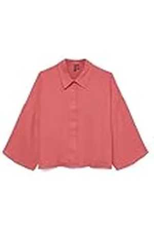 VERO MODA Vmnatali Crop Shirt Wvn Ga Noos, , XL Mujeres