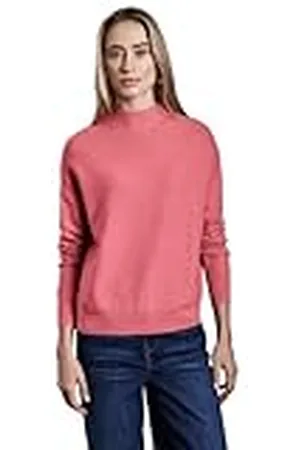 Street one A302975 Jersey con Cuello de Tortuga, Sugar Coral Mel, 38 para Mujer