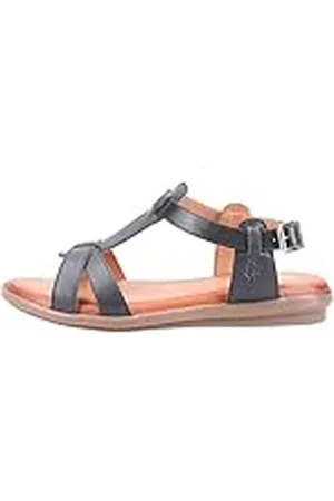 Hush Puppies Kate T-Bar, Sandalia Mujer, Black, 41.5 EU