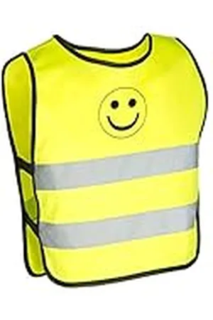 M-WAVE 120914 Chaleco Reflectante, Unisex niños, , XXS-XS