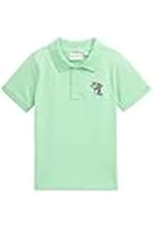 TOM TAILOR 1046567 Polo, 21562-Soft Neo Green, 128-134 para Niños