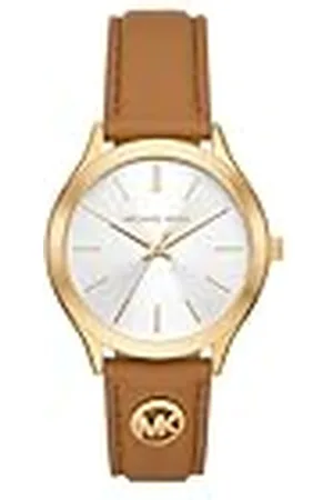 Michael Kors Reloj Analógico para Mujeres de Cuarzo con Correa en Cuero MK7543