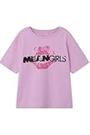 NAME IT NKFASSA Meangirls SS NREG Top Box BFU Camiseta, , 122-128 para Niñas