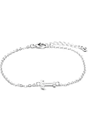 Luxenter Pulsera Alphabet acabado plata - Letra T