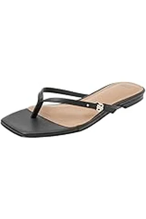 HUGO BOSS Charlize_Thong10_VC, Correa Mujer, Black, 40 EU
