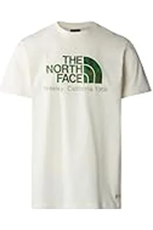 The North Face Erkeley California Camiseta White Dune-Optic Emerald Generative Camo Print M