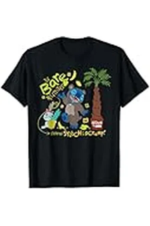 Disney 100 Stitch in Costume Baloo Bare Necessities & Scrump Camiseta