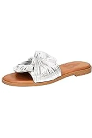 2Go 8222-701, Sandalias deslizantes Mujer, Plata, 37 EU