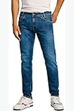 Pepe Jeans Tapered Jeans, Azul (Denim-Du6), 34W/30L para Hombre