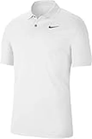 Nike Dri-Fit Victory DH0824-010 Polo de Golf para Hombre, Negro/Blanco, Talla XS