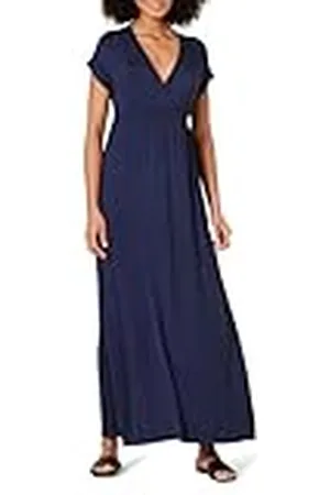 Amazon Vestido Entallado Largo (Talla Grande Disponible) Mujer, , XL