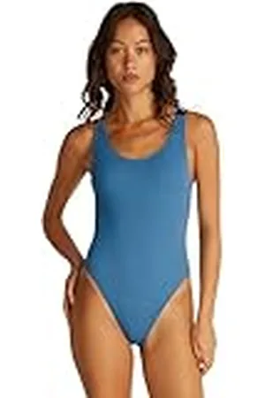 Calvin Klein PVH Europe B.V Scoop Back One Piece KW0KW02859 Traje de baño con Espalda Redonda, , S para Mujer