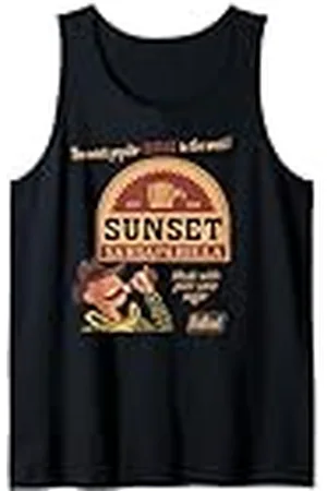 Fallout Video Game Sunset Sarsaparilla Vintage Ad Camiseta sin Mangas