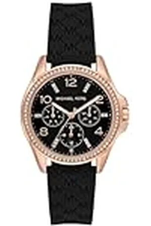 Michael Kors Reloj Analógico para Mujeres de Cuarzo con Correa en Silicona MK7373