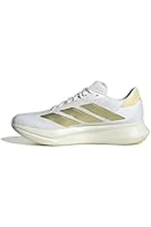 adidas Duramo SL 2 Running Shoes, Zapatillas para Correr Mujer, FTWR White/Gold Met./Orange Tint, 38 EU