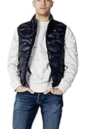 Blauer Sin Mangas Acolchadas Chaleco de Plumas, , S Hombres
