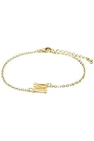 Luxenter Pulsera Alphabet acabado oro 18k - Letra M