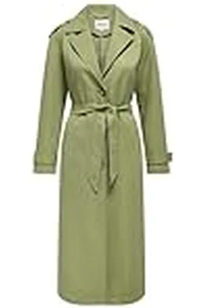 ONLY Onlline X-Long Trenchcoat Otw Noos Gabardina, , 3XL Mujeres